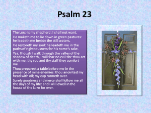 Psalm 23