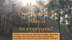 Happy Thanksgiving