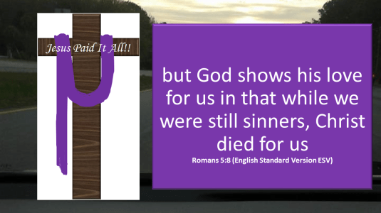 while we were sinners