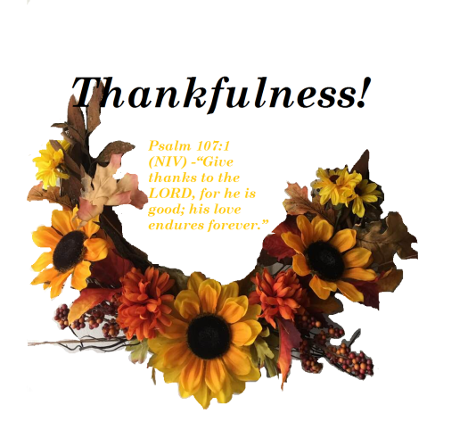 Thankfulness Psalms 101