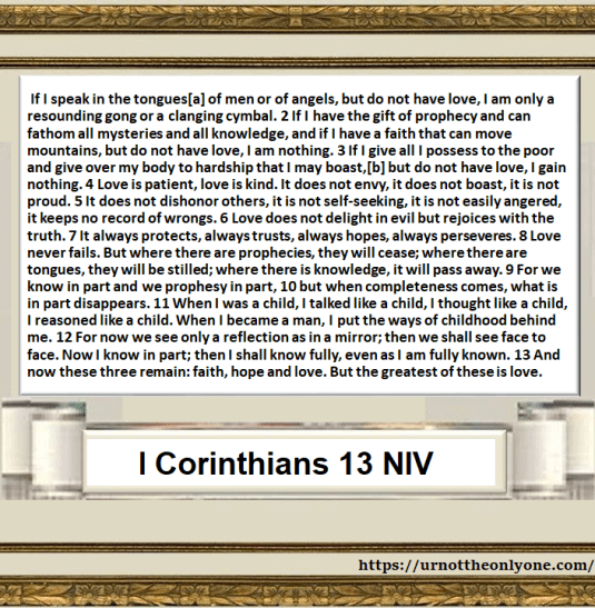 icorinthians 13 january 2