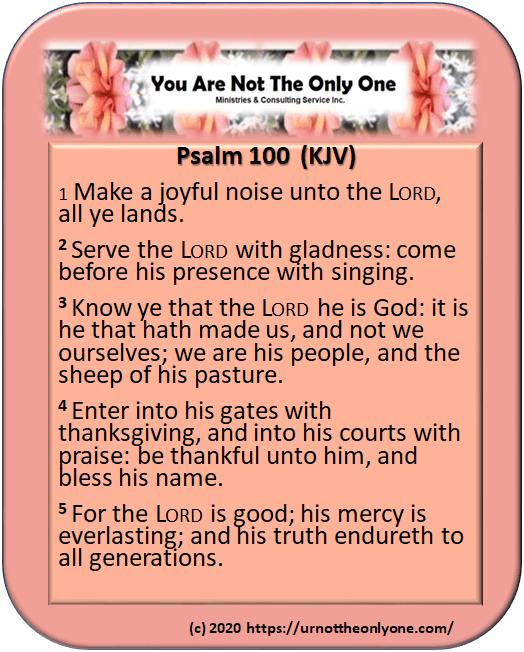 psalms 100